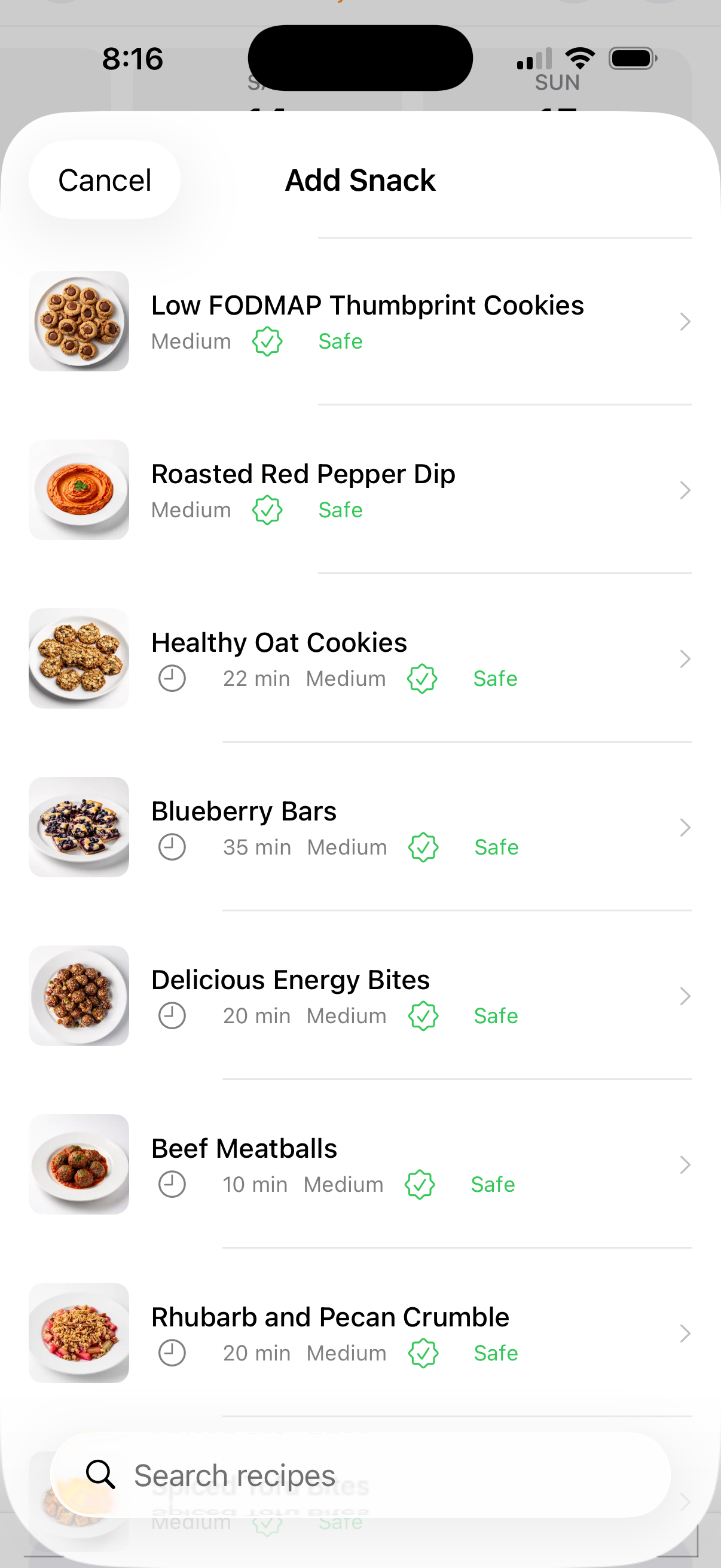 Meal Planner - Recipes